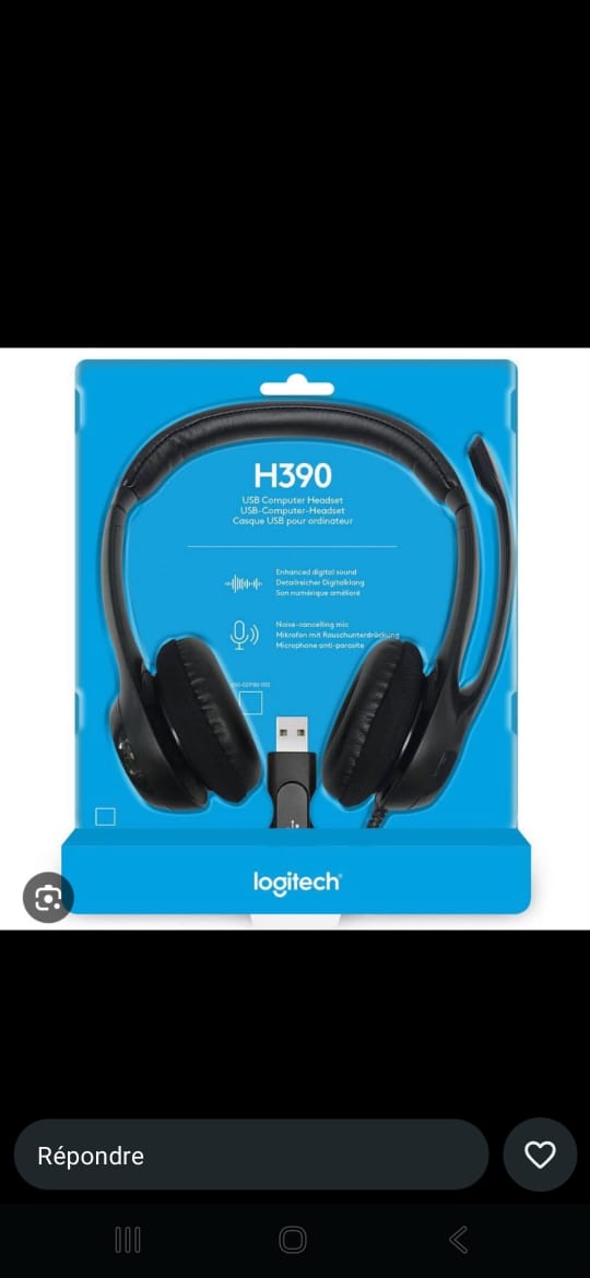 Casque Logitech H390 USB